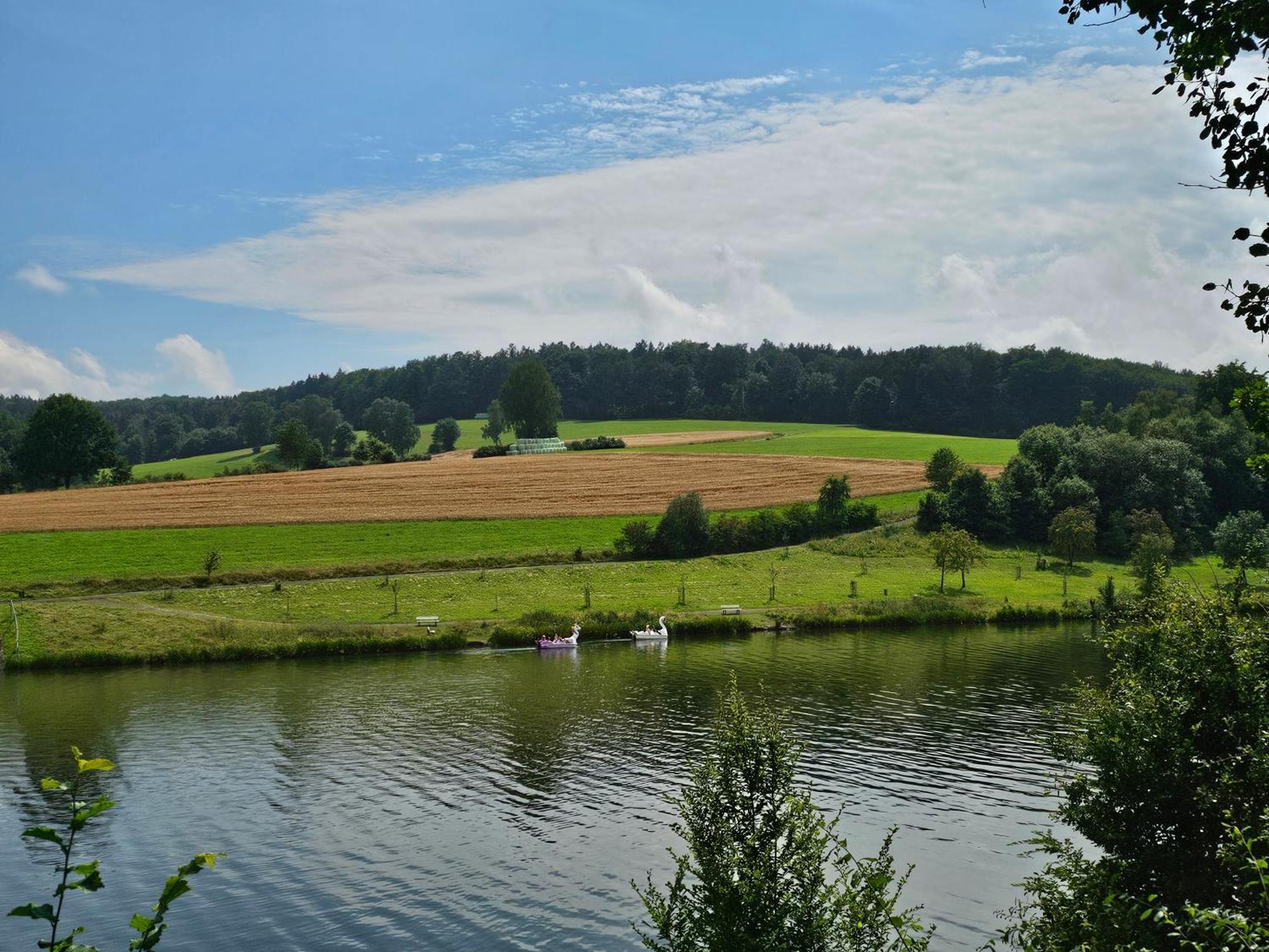 Ferienhaus "Gestiefelter Kater" Am See Im Bergland Kirchheim  Eksteriør billede